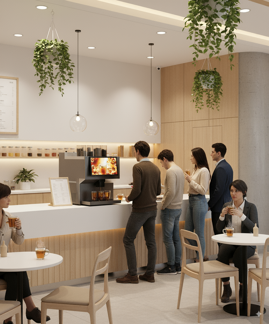 Home our product smart health beverage machine application 1