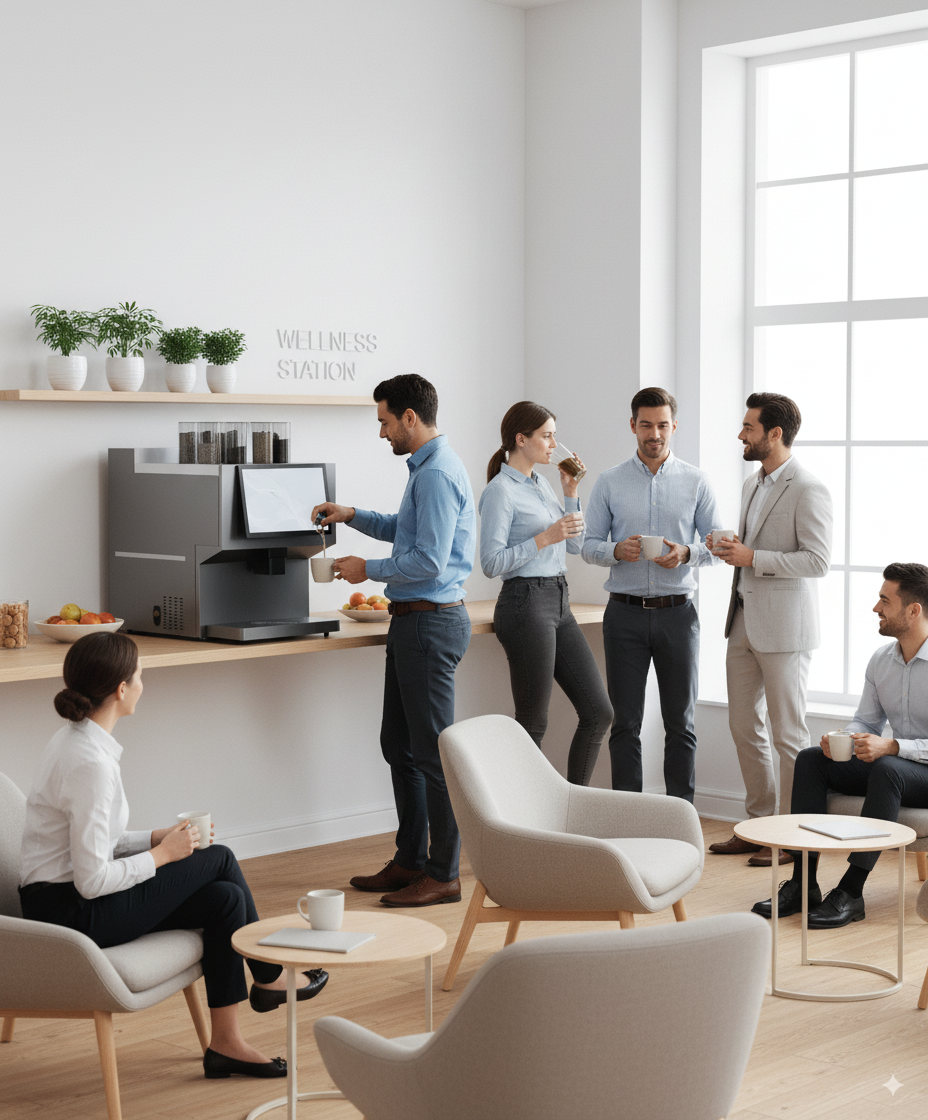 Home our product smart health beverage machine application 2