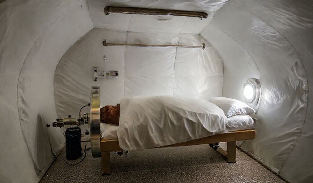 homemade hyperbaric oxygen chamber